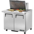 True TSSU-36-12M-B-HC Mega Top Refrigerated Sandwich Prep Table