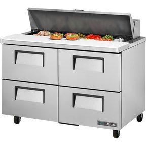 True TSSU-48-12D-4-HC Refrigerated Sandwich Prep Table with 4 Drawers