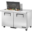 True TSSU-48-12M-B-HC Mega Top Refrigerated Sandwich Prep Table