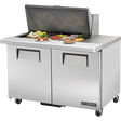 True TSSU-48-15M-B-HC Mega Top Refrigerated Sandwich Prep Table