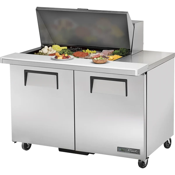 True TSSU-48-15M-B-HC Mega Top Refrigerated Sandwich Prep Table