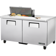 True TSSU-60-08-HC Refrigerated Sandwich Prep Table