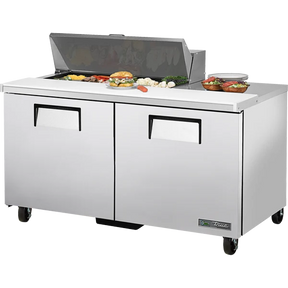 True TSSU-60-10-HC 60 3/8" 2 Door Refrigerated Sandwich Prep Table