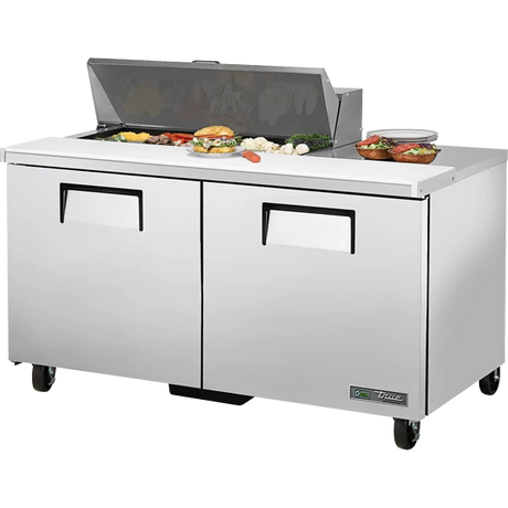 True TSSU-60-10-HC 60 3/8" 2 Door Refrigerated Sandwich Prep Table