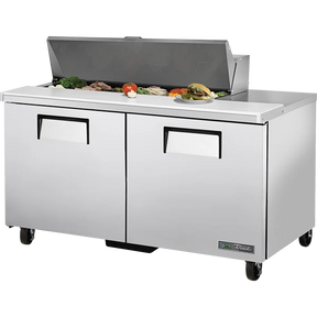 True TSSU-60-12-HC 60 3/8" 2 Door Refrigerated Sandwich Prep Table