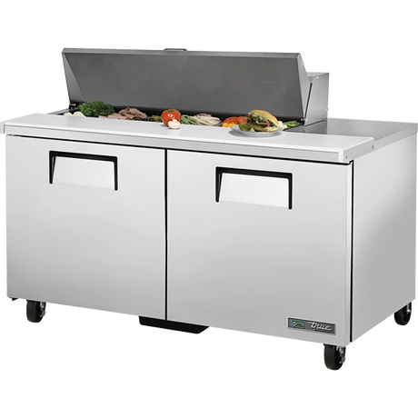True TSSU-60-12-HC 60 3/8" 2 Door Refrigerated Sandwich Prep Table
