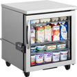 True TUC-27G-HST-HC 27 5/8 inch undercounter glass door refrigerator with Health Safety Timer