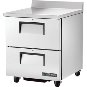 True TWT-27D-2-HC 27 5/8" Worktop Refrigerator with 2 Drawers