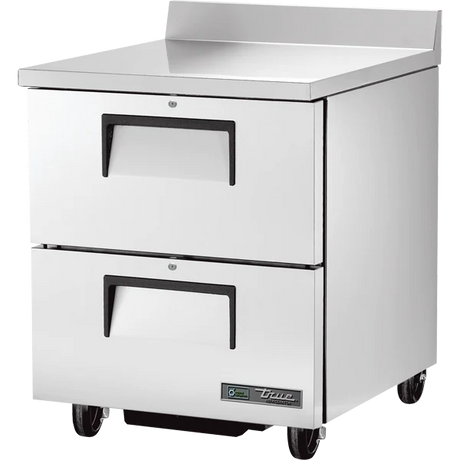 True TWT-27D-2-HC 27 5/8" Worktop Refrigerator with 2 Drawers