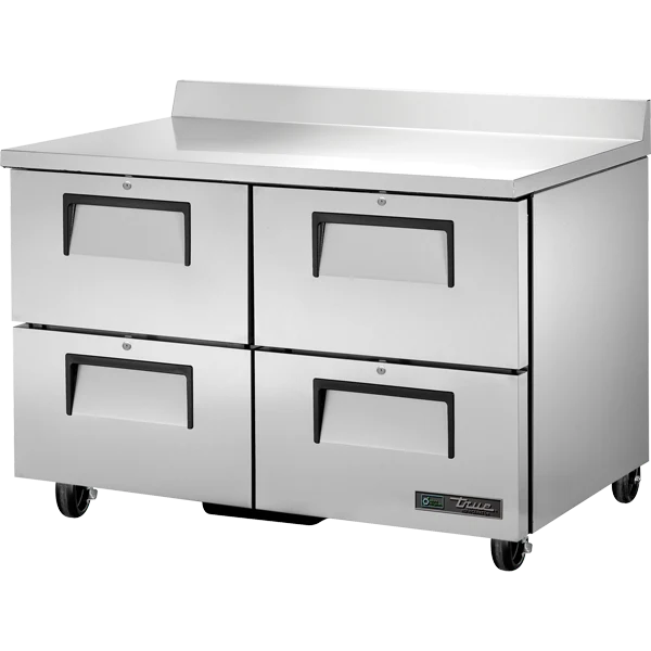 True TWT-48D-4-HC 48 3/8" Worktop Refrigerator with 4 Drawers