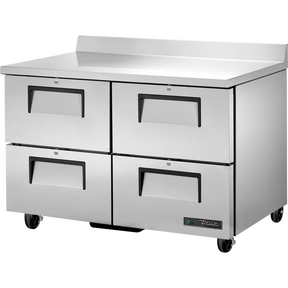 True TWT-48D-4-HC 48 3/8" Worktop Refrigerator with 4 Drawers