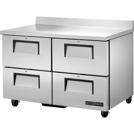 True TWT-48D-4-HC 48 3/8" Worktop Refrigerator with 4 Drawers