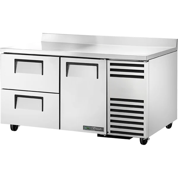 True TWT-60-32D-2-HC 60 1/4" Deep Worktop Refrigerator with 2 Drawers