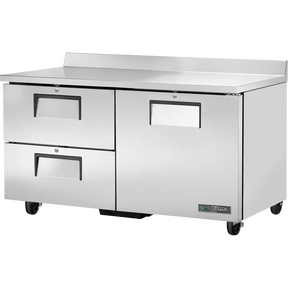 True TWT-60D-2-HC 60 3/8" Worktop Refrigerator with 2 Drawers
