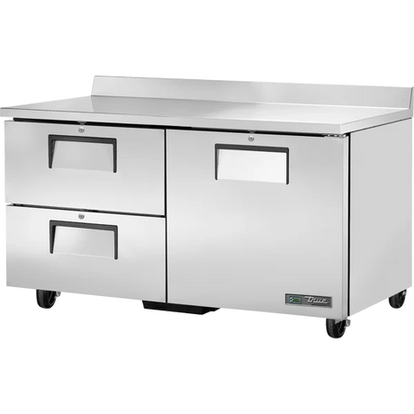 True TWT-60D-2-HC 60 3/8" Worktop Refrigerator with 2 Drawers
