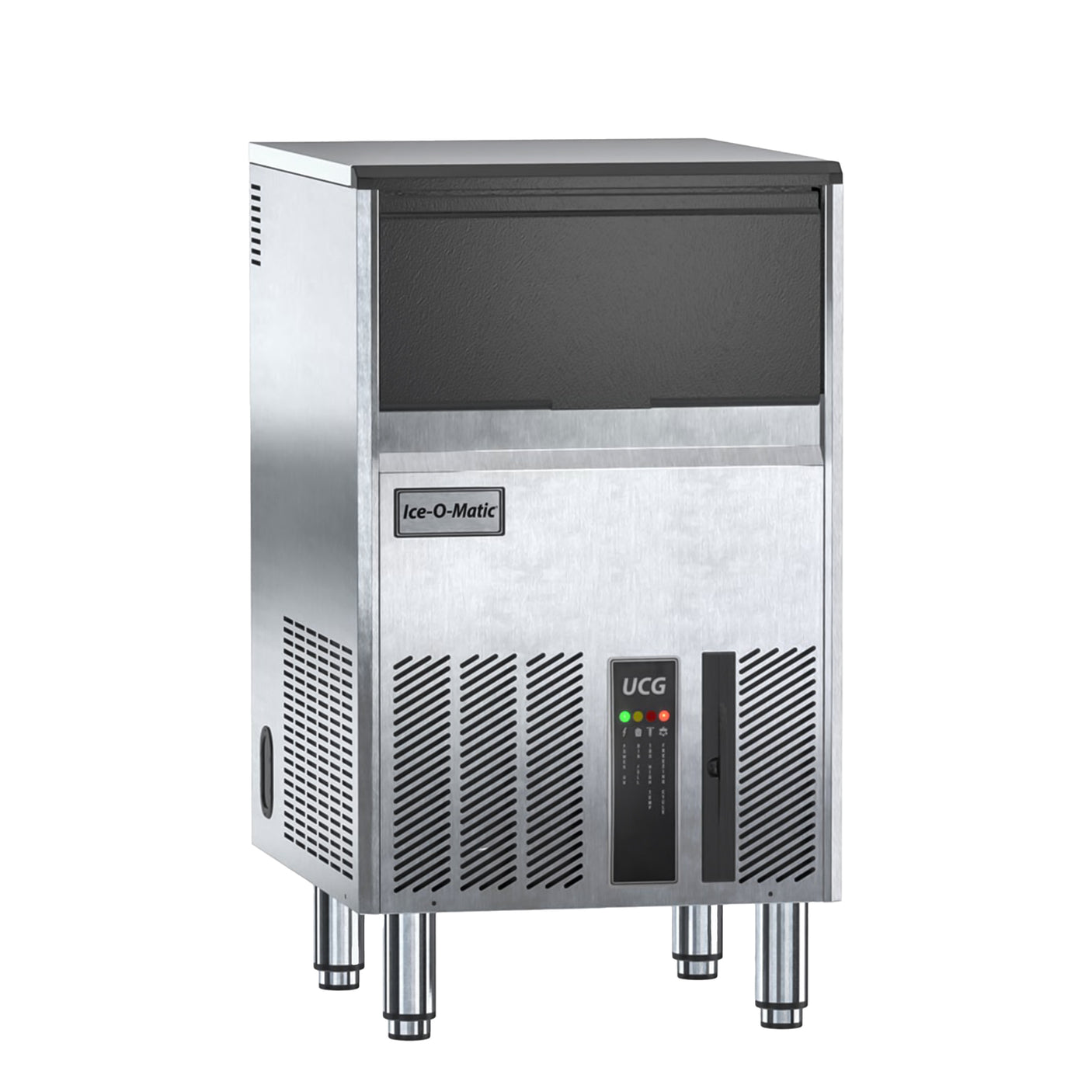 Ice-O-Matic UCG080A 18" Air Cooled Undercounter Gourmet Cube Ice Machine - 115V, 1 Phase, 99 lb.