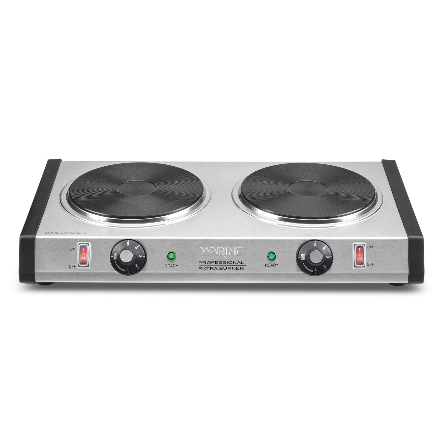 Waring Commercial WDB600X Commercial Cast-Iron Double Burner