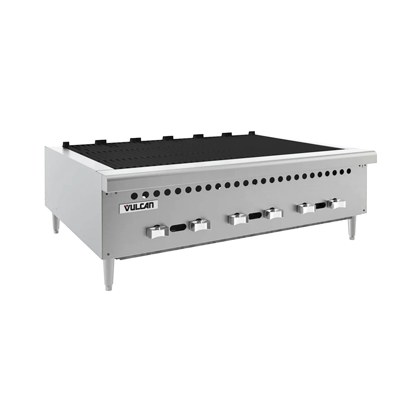 Vulcan VCRB36 Natural Gas 36" Low Profile Radiant Charbroiler - 87,000 BTU