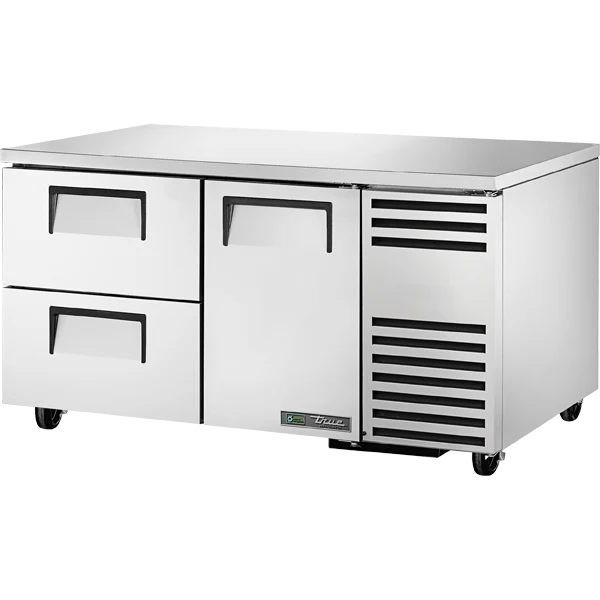 True TUC-60-32D-2-HC 60 1/4 inch Undercounter Refrigerator with 2 Drawers