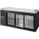 Black Sliding Glass