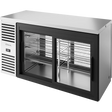 True TBR60-PTSZ1-L-S-11-11-1 60" 4 Sliding Glass Door Back Bar Refrigerator