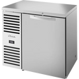 True TBR36-RISZ1-L-S-S-1 36 inch solid door back bar refrigerator