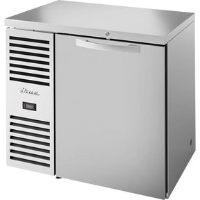 True TBR36-RISZ1-L-S-S-1 36 inch solid door back bar refrigerator