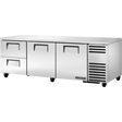 True TUC-93D-2-HC 93 1/4 inch Undercounter Refrigerator with 2 Drawers