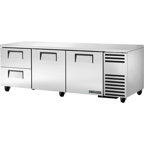 True TUC-93D-2-HC 93 1/4 inch Undercounter Refrigerator with 2 Drawers