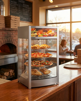 Polarman PLM-W97L 18″ Full-Service Countertop Display Warmer with 3 Shelves