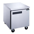 Dukers DUC29F 29 1/8" Undercounter Freezer with One Solid Full Door, 6.99 Cu.Ft.