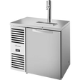 True TDR36-RISZ1-L-S-S-1 36" 1 Solid Door Stainless Steel Direct Draw Beer Dispenser