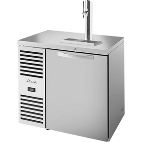 True TDR36-RISZ1-L-S-S-1 36" 1 Solid Door Stainless Steel Direct Draw Beer Dispenser