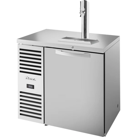 True TDR36-RISZ1-L-S-S-1 36" 1 Solid Door Stainless Steel Direct Draw Beer Dispenser
