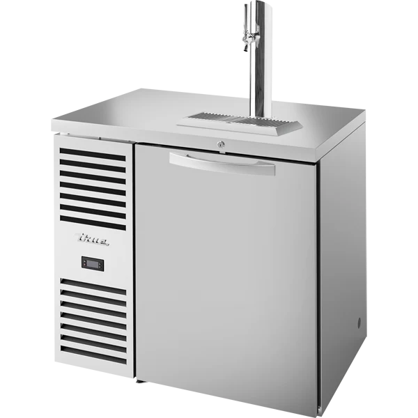 True TDR36-RISZ1-L-S-S-1 36" 1 Solid Door Stainless Steel Direct Draw Beer Dispenser