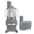 Waring Commercial FP2200 6 Qt. Combination Bowl Cutter Mixer & Continuous-Feed Food Processor with Dicing