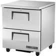 True TUC-27F-D-2-HC 27 5/8 inch Undercounter Freezer with 2 Drawers
