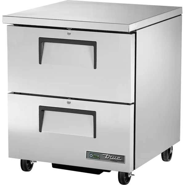 True TUC-27F-D-2-HC 27 5/8 inch Undercounter Freezer with 2 Drawers
