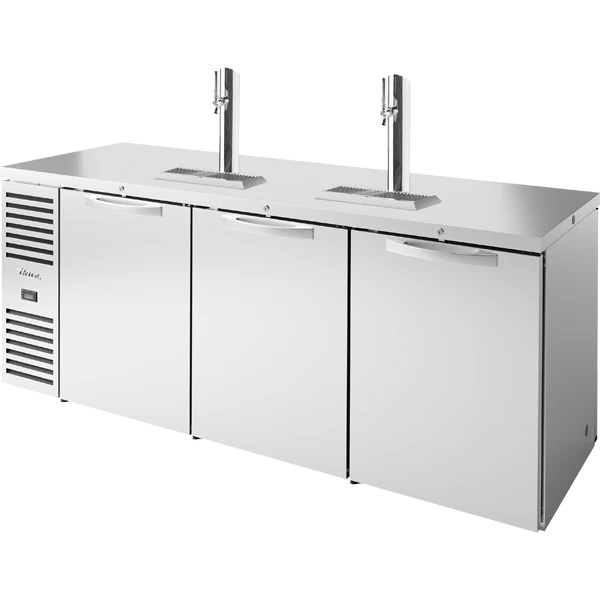 True TDR84-PTSZ1-L-S-SSS-SSS-1 84" Pass-Thru Direct Draw Beer Dispenser