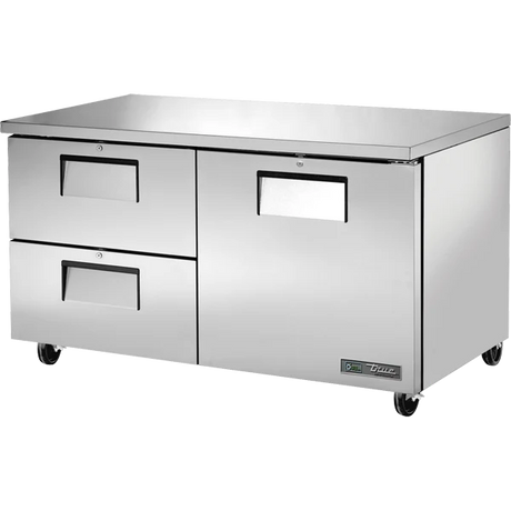 True TUC-60D-2-HC 60 3/8 inch Undercounter Refrigerator with 2 Drawers
