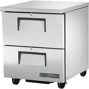 True TUC-27D-2-HC 27 5/8 inch Undercounter Refrigerator with 2 Drawers