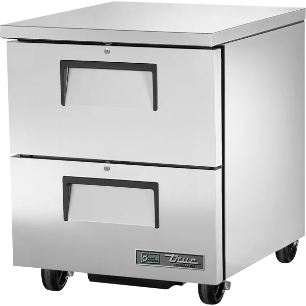 True TUC-27D-2-HC 27 5/8 inch Undercounter Refrigerator with 2 Drawers