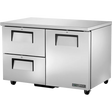 True TUC-48D-2-HC 48 3/8 inch Undercounter Refrigerator with 2 Drawers
