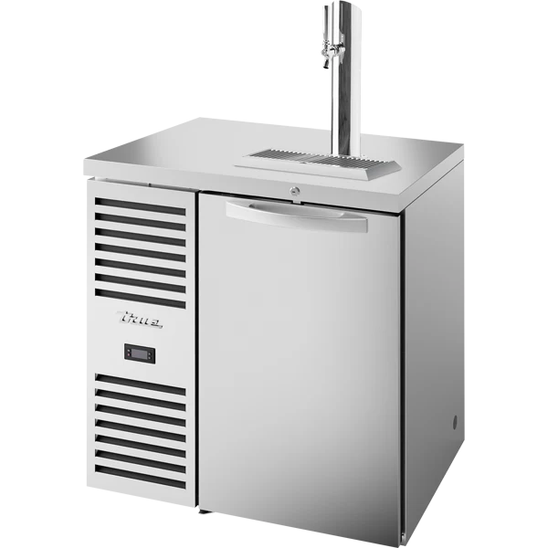 True TDR32-RISZ1-L-S-S-1 32" 1 Solid Door Stainless Steel Direct Draw Beer Dispenser