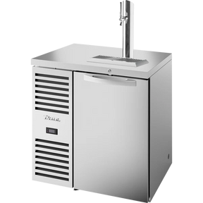 True TDR32-RISZ1-L-S-S-1 32" 1 Solid Door Stainless Steel Direct Draw Beer Dispenser