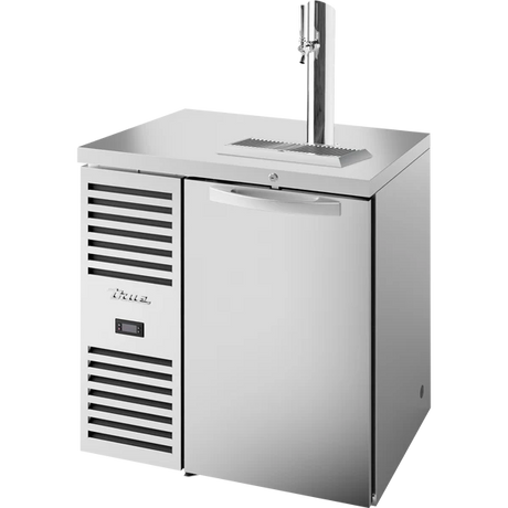 True TDR32-RISZ1-L-S-S-1 32" 1 Solid Door Stainless Steel Direct Draw Beer Dispenser