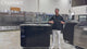 Polarman PLM-BCBD2-2 49 1/8" Dual Single-Tap Kegerator Beer Dispenser with 2 Solid Doors, 12.5 cu. ft.
