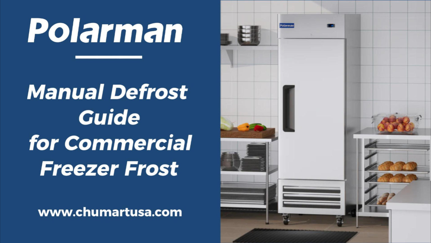 Polarman PLM-27FS 26 3/4" Reach-In Freezer with Single Solid Door, Bottom Mount, Stainless Steel, 23 cu. ft.