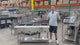 Flamaster FLM-ST5-SS Five Pan Open Well Electric Steam Table with Undershelf - 240V, 5000W
