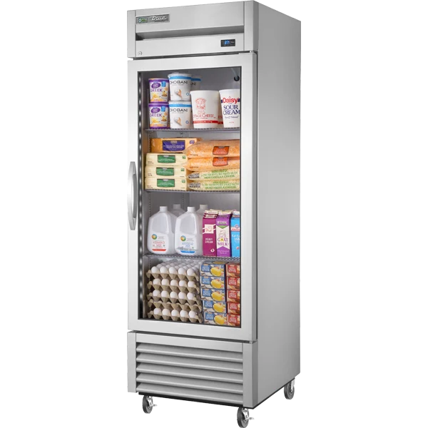 True TS-23G-HC 27" Glass Door Reach-In Refrigerator